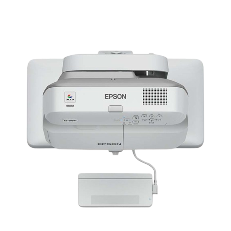 Vidéo Projecteur Epson EB-695Wi Tactile Interactif Focale 3LCD WXGA 3500 Lumens Blanc (V11H740040) en Tunisie