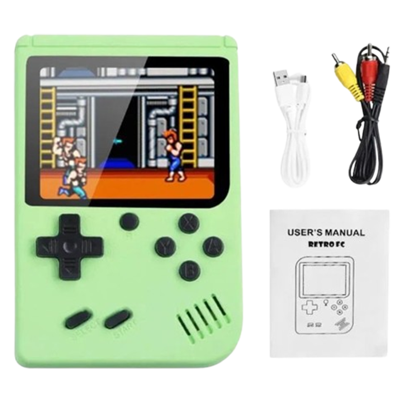 Game Box 500 Jeux Avec Manette Vert En Tunisie