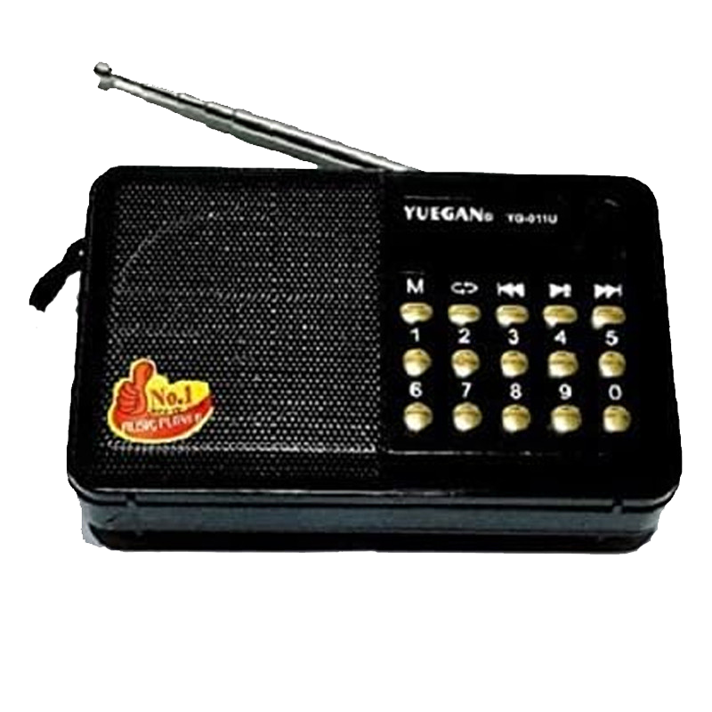 Radio Bluetooth Yuegan YG011BT Noir en Tunisie