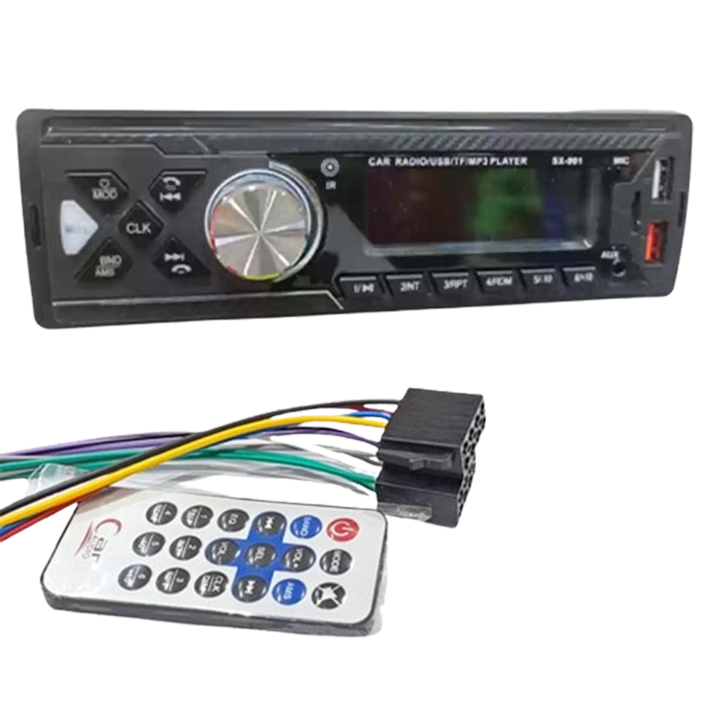 Poste Radio Voiture Bluetooth MP3 635BT Avec Télécommande Noir en Tunisie Poste Radio Voiture Bluetooth MP3 635BT Avec Télécommande Noir en Tunisie