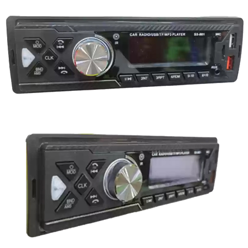 Poste Radio Voiture Bluetooth MP3 635BT Avec Télécommande Noir en Tunisie