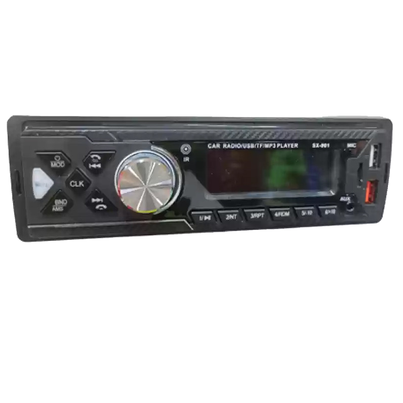 Poste Radio Voiture Bluetooth MP3 635BT Avec Télécommande Noir en Tunisie