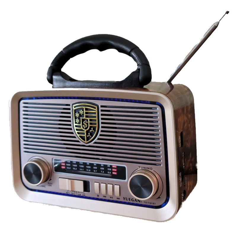 Radio Fm Bluetooth Yuegan YG-1181BT Marron en Tunisie