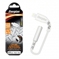 Câble Audio Energizer Pour Iphone Blanc (C41EUJALIAT)