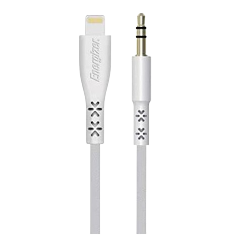 Câble Audio Lightning Energizer 1.5M Row Blanc en tunisie Câble Audio Lightning Energizer 1.5M Row Blanc en tunisie
