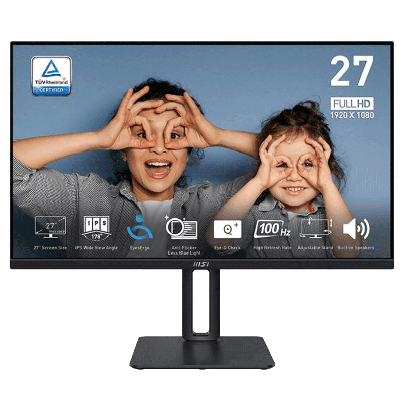 Ecran MSI Pro MP275P 27'' Full HD 100Hz IPS Noir en Tunisie