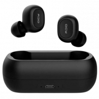 Écouteurs Bluetooth Sans Fil QCY T1C Noir En Tunisie