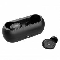 Écouteurs Bluetooth Sans Fil QCY T1C Noir En Tunisie Écouteurs Bluetooth Sans Fil QCY T1C Noir En Tunisie