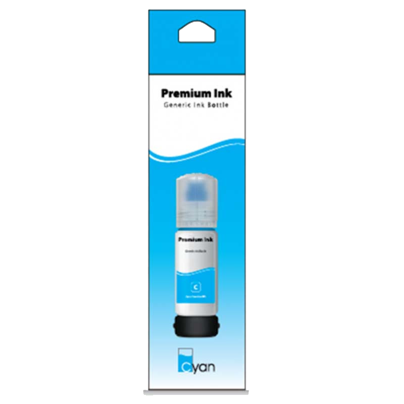 Bouteille D'encre Adaptable Epson Ecotank 101/102/103/104 70 ml Bleu en Tunisie