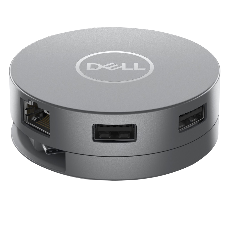 Adaptateur Multiport Dell DA305 USB-C 6En1 Gris en Tunisie
