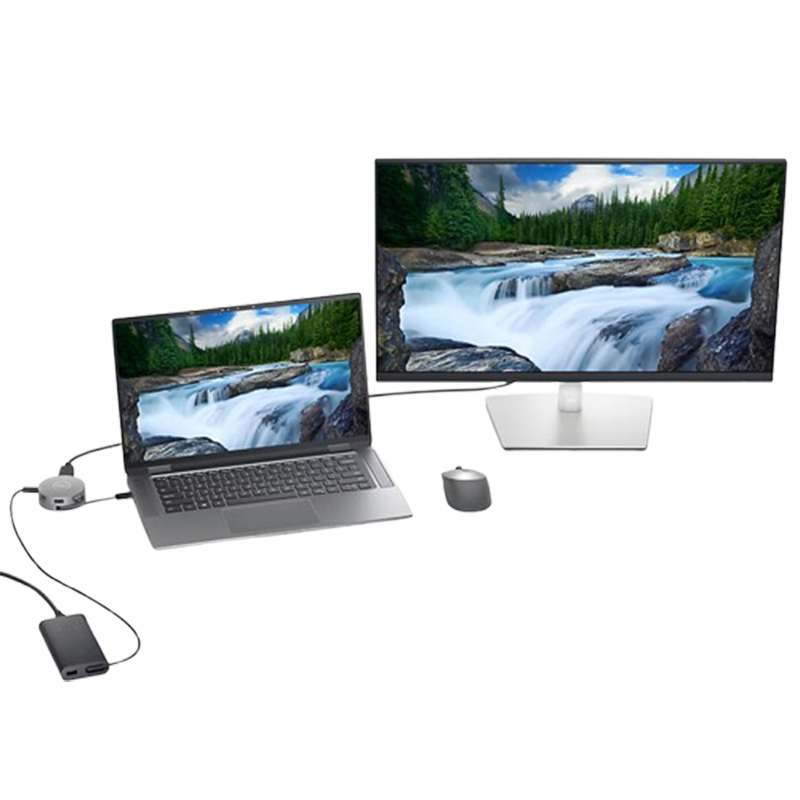 Adaptateur Multiport Dell DA305 USB-C 6En1 Gris en Tunisie