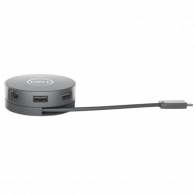 Adaptateur Multiport Dell DA305 USB-C 6En1 Gris en Tunisie