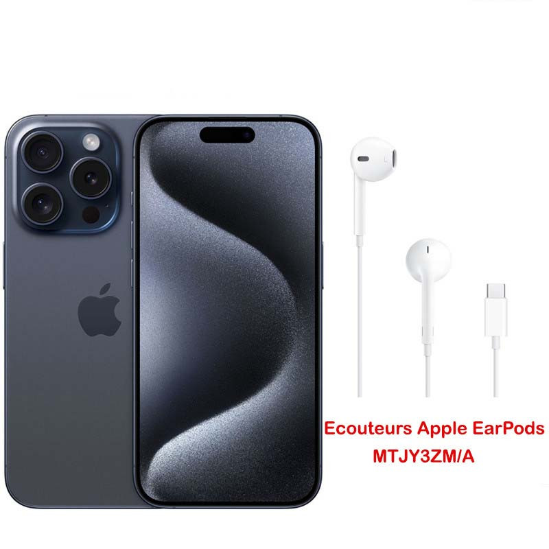 iPhone 15 Pro 128Go Blue Titanium en Tunisie
