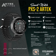 Montre Connectée Artek PXS-2 Noir en Tunisie Montre Connectée Artek PXS-2 Noir en Tunisie