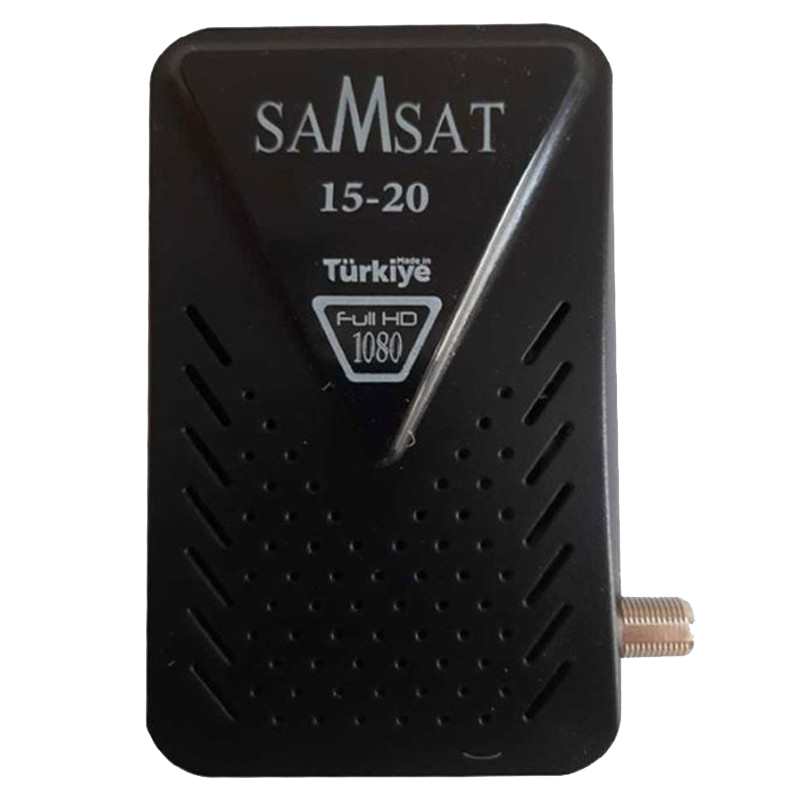Récepteur Samsat 1520 + 4 Abonnements + Wi-Fi Intégré Noir en Tunisie