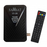 Récepteur Samsat 1520 + 4 Abonnements + Wi-Fi Intégré Noir en Tunisie Récepteur Samsat 1520 + 4 Abonnements + Wi-Fi Intégré Noir en Tunisie