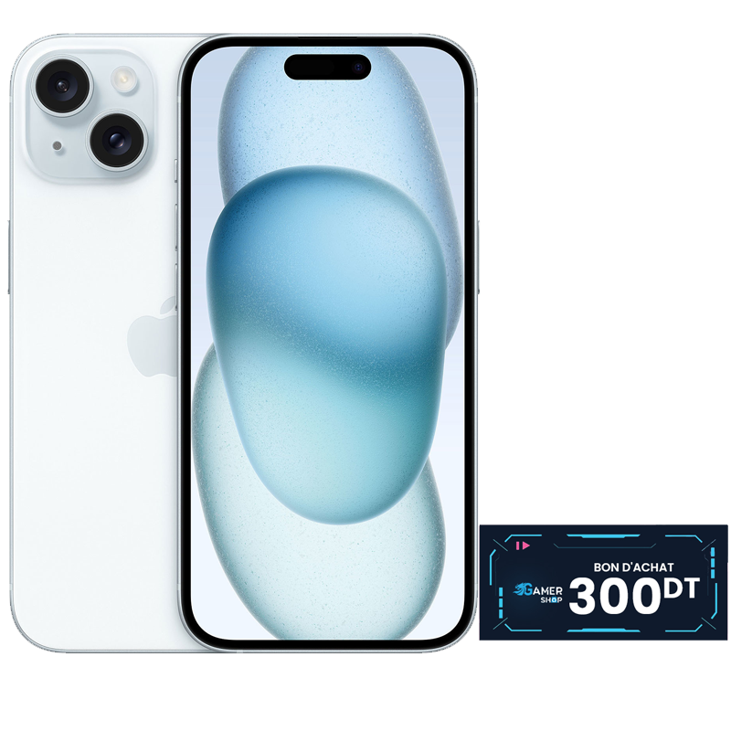 iPhone 15 128Go Bleu en Tunisie iPhone 15 128Go Bleu en Tunisie
