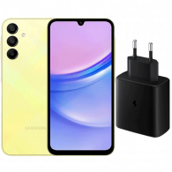 Smartphone Samsung Galaxy A15 8Go 256Go Jaune en Tunisie Smartphone Samsung Galaxy A15 8Go 256Go Jaune en Tunisie