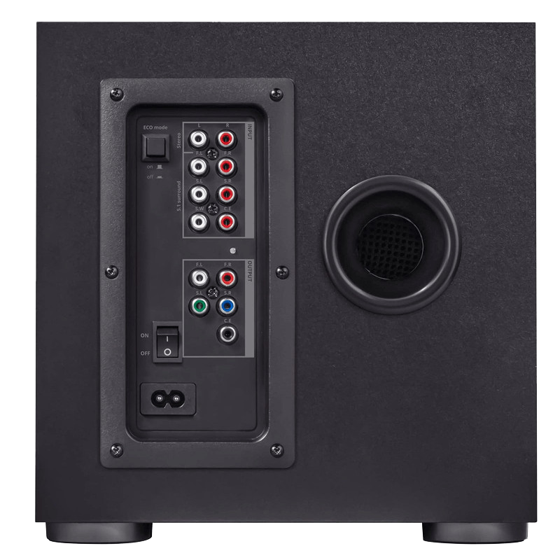 Haut Parleur Gamer Trust GXT 658 Tytan Surround 5.1 Noir en Tunisie