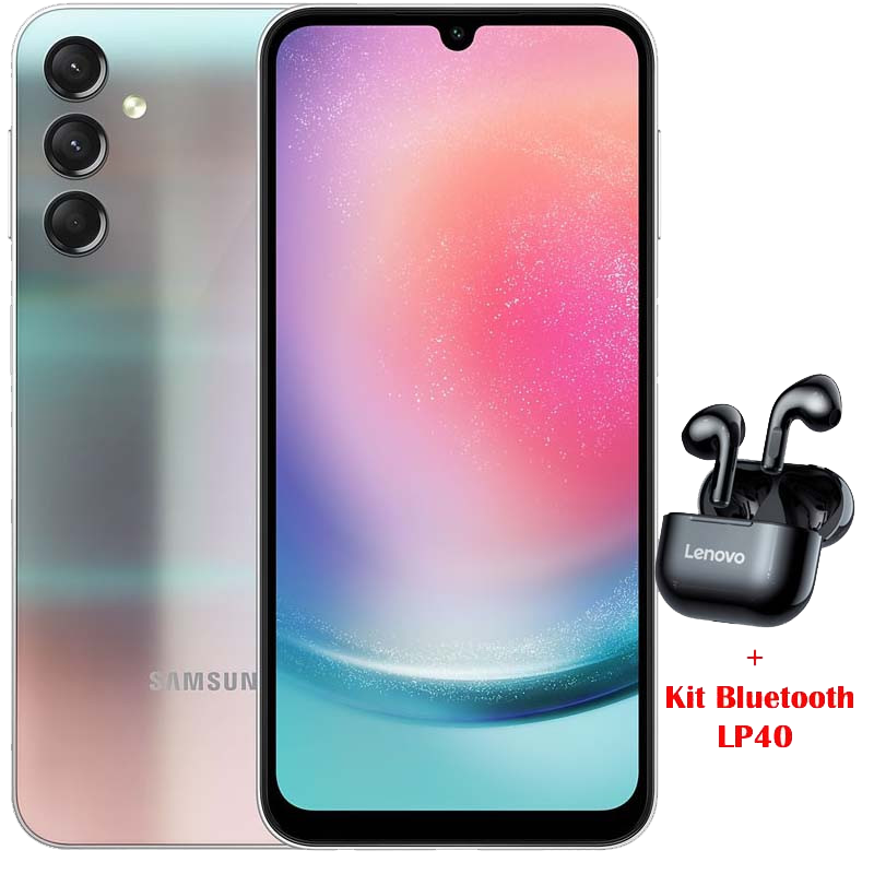 Samsung A24 Prix Tunisie | 4G 6Go 128Go Silver Samsung A24 Prix Tunisie | 4G 6Go 128Go Silver
