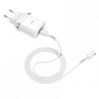 Chargeur Type C Hoco C12Q Smart 18W Blanc