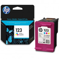 Cartouche d'Encre HP Original 123 - 3 couleurs