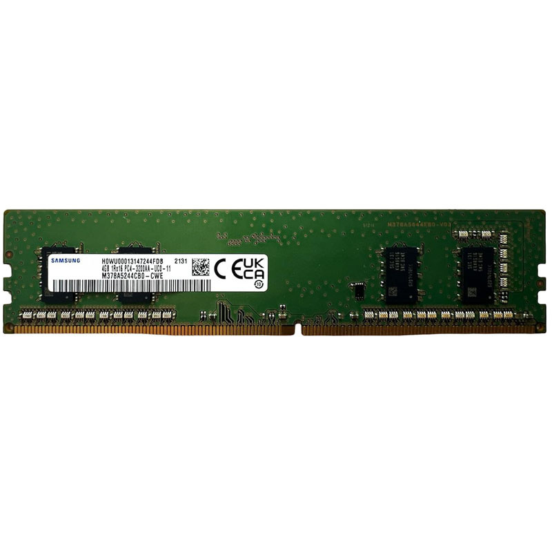 Barette Mémoire Samsung 4Go DDR4 3200Mhz U-Dimm