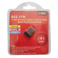 Clé Wifi 802.11N 2.4GHz Noir En Tunisie