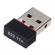 Clé Wifi 802.11N 2.4GHz Noir En Tunisie