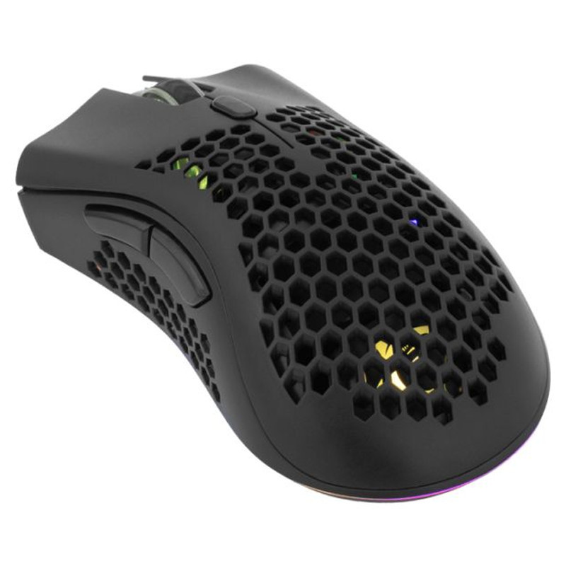 Souris Gaming Sans Fil White Shark Lionel GM-5012 RGB Noir En Tunisie