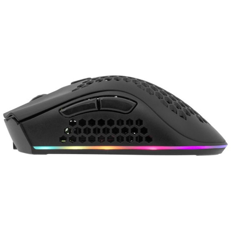Souris Gaming Sans Fil White Shark Lionel GM-5012 RGB Noir En Tunisie