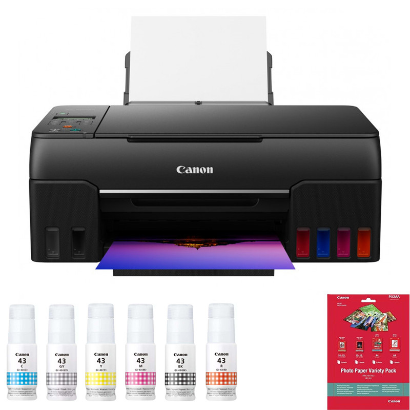 Imprimante Canon Pixma G-640 à Réservoir Intégré 3 En 1 - Couleur - Wifi En Tunisie Imprimante Canon Pixma G-640 à Réservoir Intégré 3 En 1 - Couleur - Wifi En Tunisie