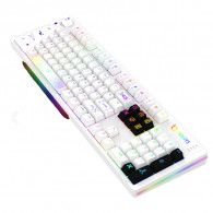 Clavier Gamer Mécanique Aqirys Aludra RGB Blanc En Tunisie