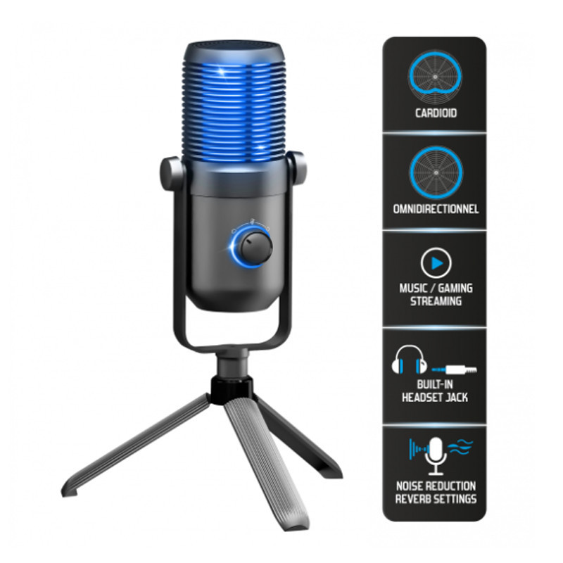 Microphone Gamer Spirit Of Gamer Eko 900 Noir En Tunisie