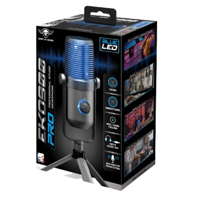 Microphone Gamer Spirit Of Gamer Eko 900 Noir En Tunisie