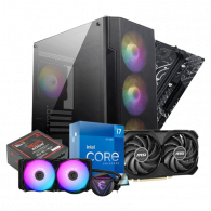 Pc de Bureau Gamer SuperSonic i7 12Gén 16Go 512Go SSD RTX 4060 8Go Noir En Tunisie