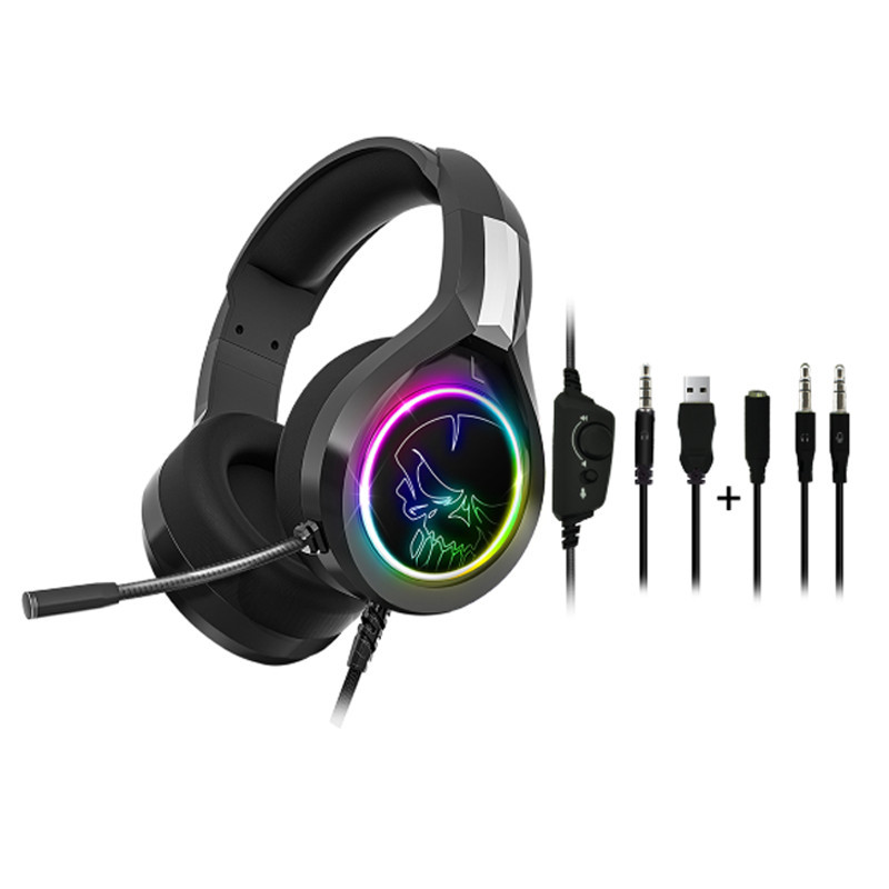Micro Casque Gamer Spirit Of Gamer Pro H8 RGB Noir En Tunisie