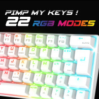 Clavier Gamer Mécanique Spirit Of Gamer XPERT-K200 RGB Blanc En Tunisie Clavier Gamer Mécanique Spirit Of Gamer XPERT-K200 RGB Blanc En Tunisie