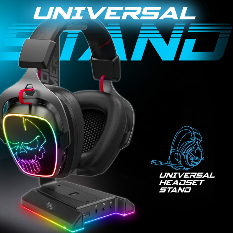 Support de Casque Spirit Of Gamer Sentinel 7.1 RGB Noir En Tunisie