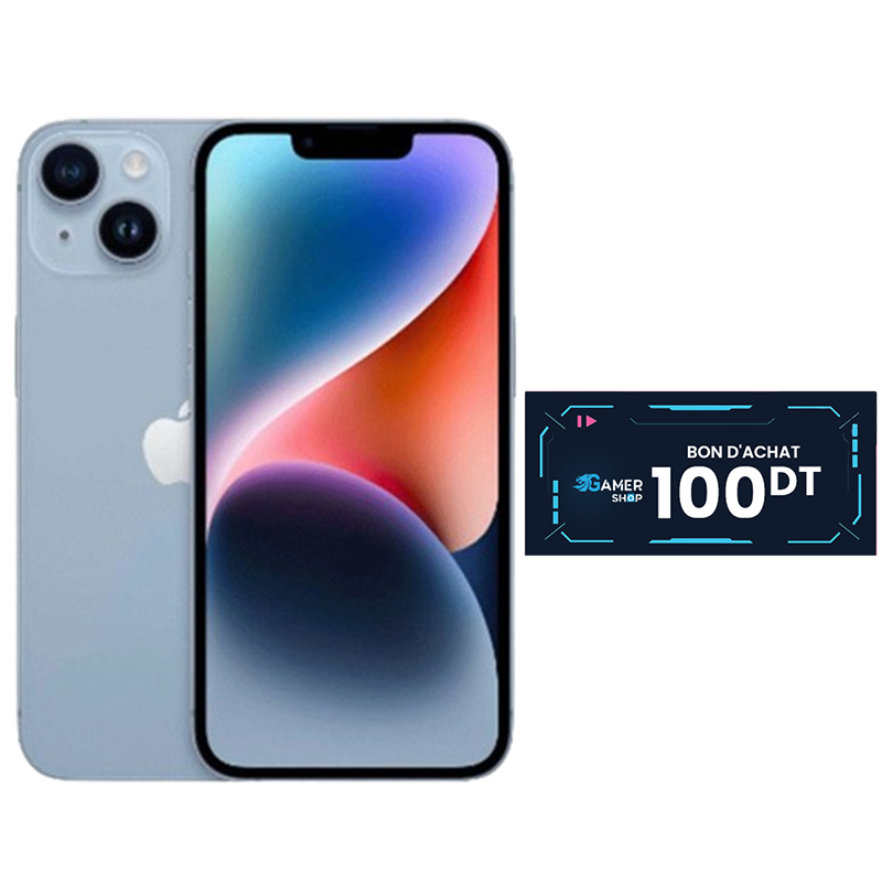 iPhone 14 Plus 256Go Bleu En Tunisie iPhone 14 Plus 256Go Bleu En Tunisie