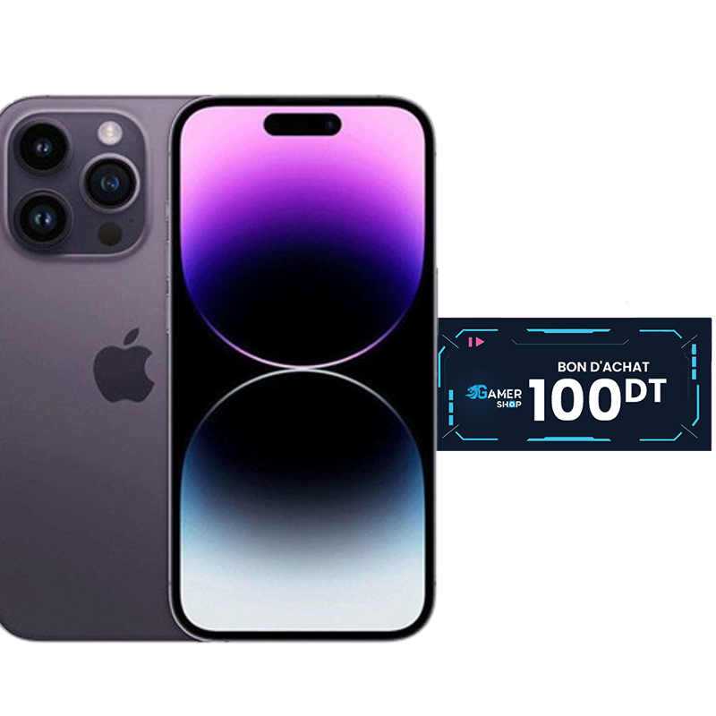 iPhone 14 Pro Max 256Go Violet En Tunisie iPhone 14 Pro Max 256Go Violet En Tunisie