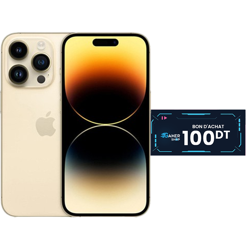 iPhone 14 Pro Max 256Go Gold En Tunisie iPhone 14 Pro Max 256Go Gold En Tunisie