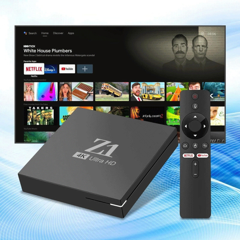 Box Android Z1 2Go 16Go Noir en Tunisie