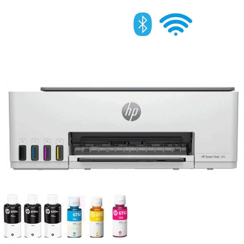 Imprimante Multifonction Jet D'encre HP Smart Tank 580 1F3Y2A - Blanc en Tunisie