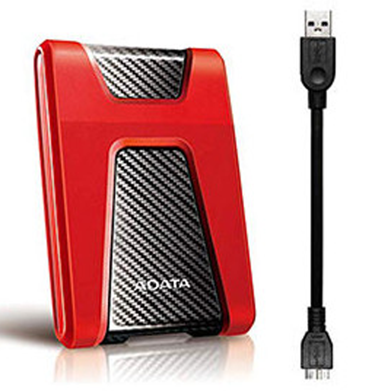 Disque Dur Externe ADATA Anti-Choc 2.5'' 2To Rouge En Tunisie