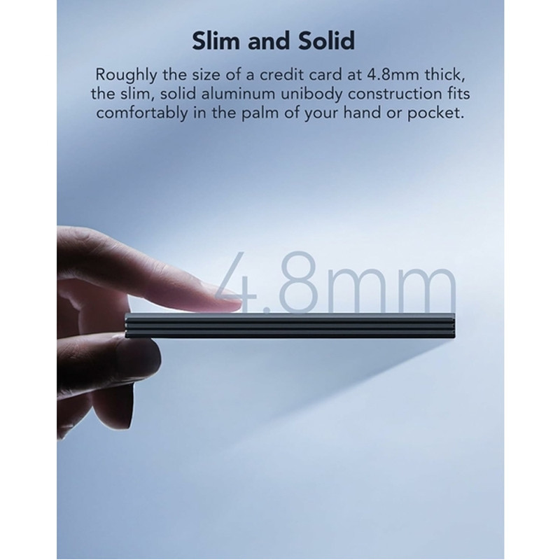 Disque Dur Externe SSD Lexar SL500 1To USB-C 3.2 Noir En Tunisie