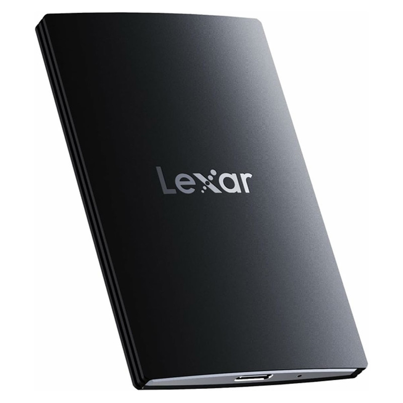 Disque Dur Externe SSD Lexar SL500 1To USB-C 3.2 Noir En Tunisie