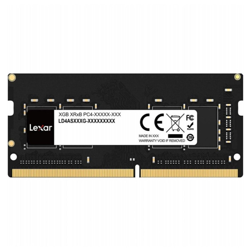 Barrette Mémoire Lexar 8Go DDR4 3200MHz So-Dimm en Tunisie