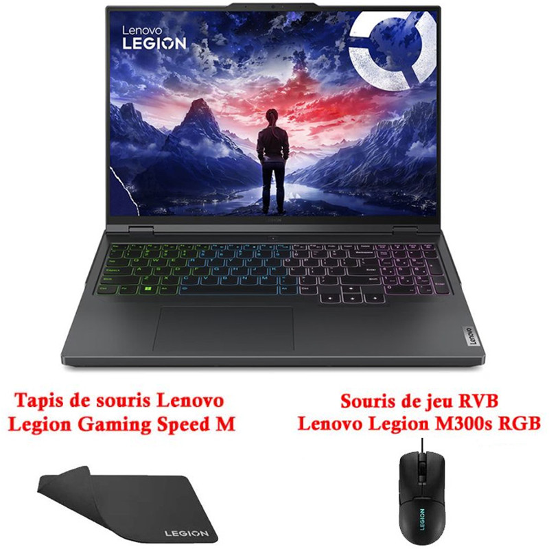 Pc Portable Lenovo Légion Pro 5 16IRX9 i9 14Gén 32Go 1To SSD Windows 11 en Tunisie