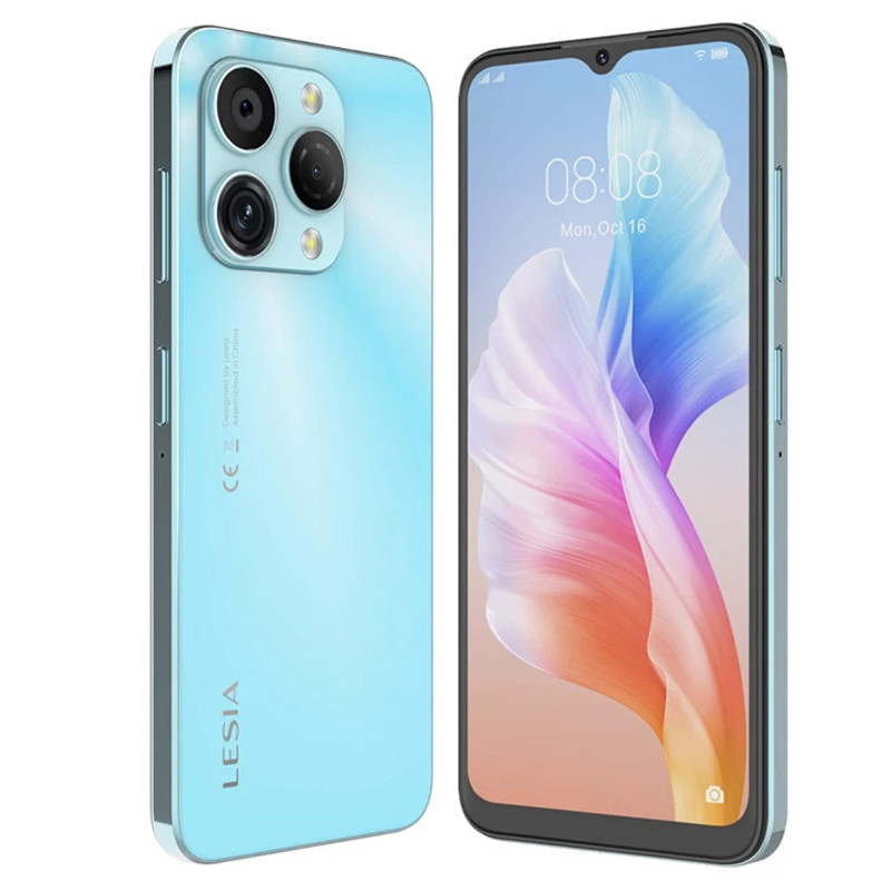 Smartphone Lesia Bright 3 4Go 64Go Bleu en Tunisie